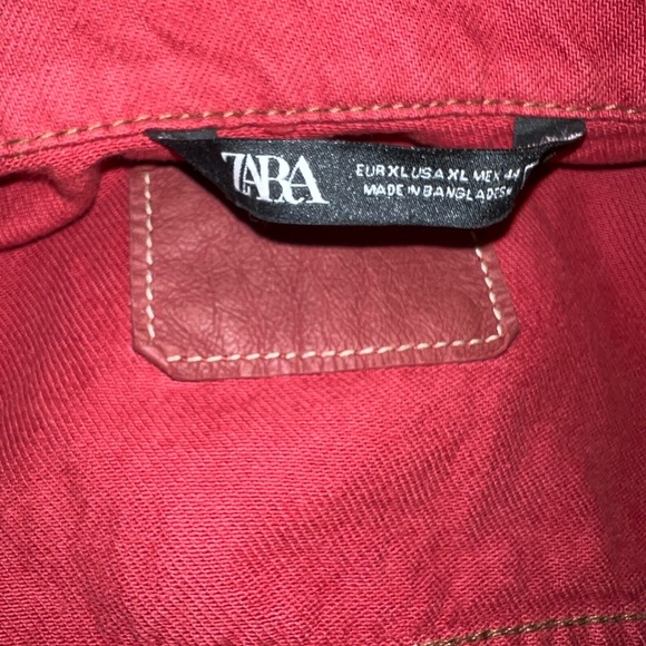 Zara red demon jacket in size XL - Picture 7 of 10
